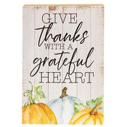 Give Thanks With A Grateful Heart Block