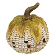 Resin Corn Cob Pumpkin  (3 Count Assortment)