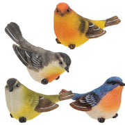 Resin Spring Bird  (4 Count Assortment)