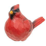 Resin Carved Look Cardinal (3 Count Assortment)