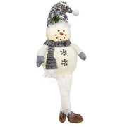Light Up Dangle Leg Snowman (2 Count Assortment)