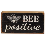 Distressed Bee Sayings Block  (6 Count Assortment)