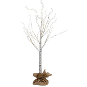 Electric Birch Tree with 88 Lights - 6ft