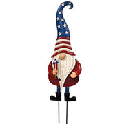 Metal Americana Gnome Garden Stake  (3 Count Assortment)