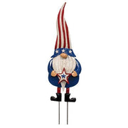 Metal Americana Gnome Garden Stake  (3 Count Assortment)