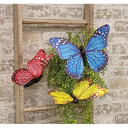 Butterfly Ornament  (3 Count Assortment)