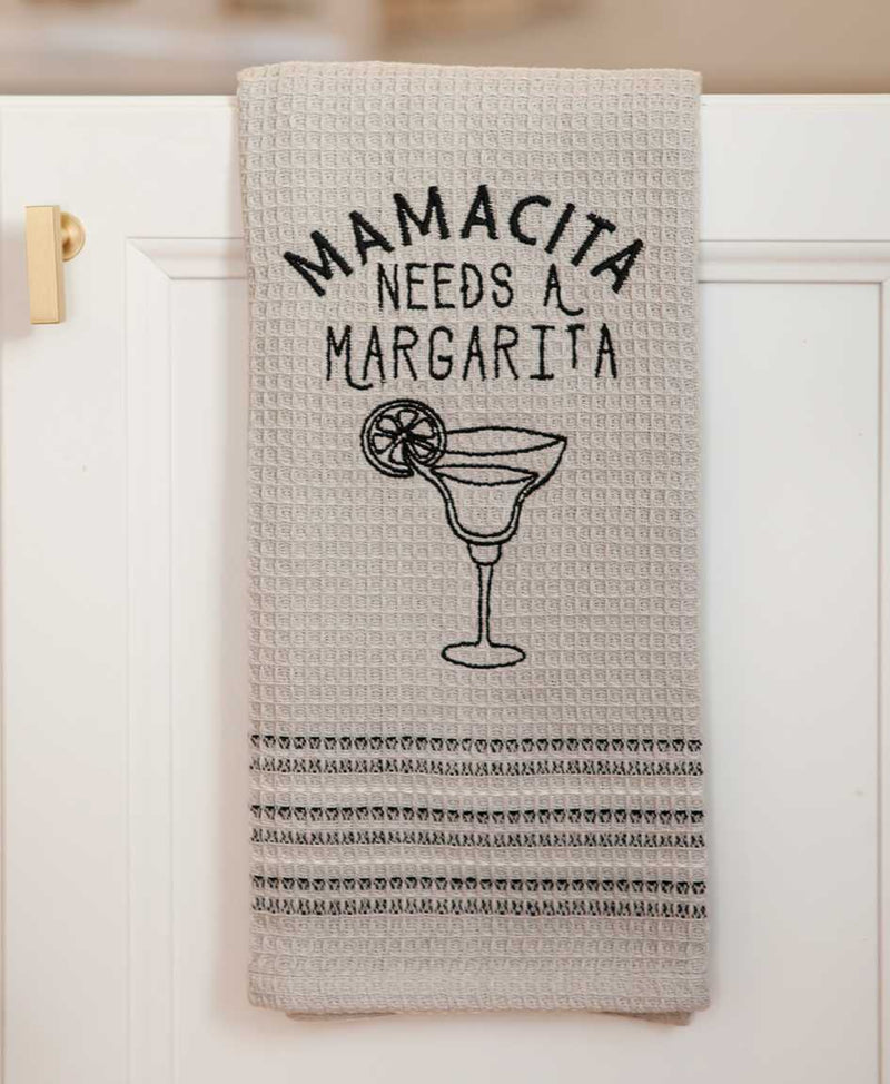 Mamacita Needs a Margarita Dish Towel