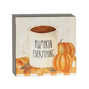 Pumpkin Everything Mug & Pumpkins Block