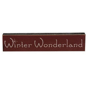 Winter Wonderland Block - 1.5x7x.75  (3 Count Assortment)