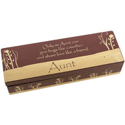 Aunt Memory Box - 8.25x2.75x1.5