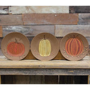 Classic Pumpkin Plate  (3 Count Assortment)