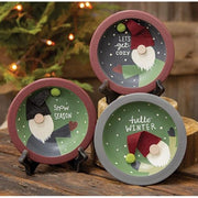 Winter Gnome Dish Cup  (3 Count Assortment)