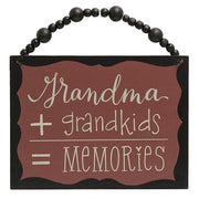 Grandparent Math Beaded Sign  (2 Count Assortment)