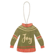 Christmas Sweater Wooden Ornaments (Set of 3)