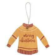 Christmas Sweater Wooden Ornaments (Set of 3)