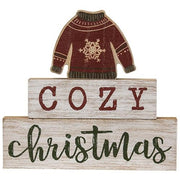 Cozy Christmas Sweater Stackers (Set of 3)