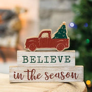 Believe In the Season Truck Stackers (Set of 3)