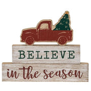 Believe In the Season Truck Stackers (Set of 3)