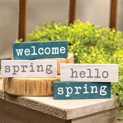 Welcome Spring Duo Mini Block  (4 Count Assortment)