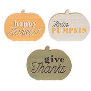 Hello Pumpkin Chunky Sitter  (3 Count Assortment)