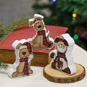 Chunky Christmas Puppy  (3 Count Assortment)