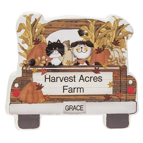 Harvest Acres Farm Chunky Pet Truck Sitter