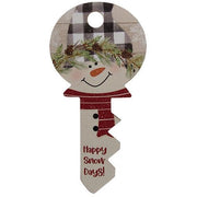 Snow Blessed Snowman Key Sign  (3 Count Assortment)