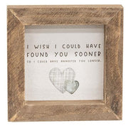 Found You Sooner Mini Frame (2 Count Assortment)