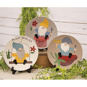 Gardening Gnome Plate (3 Count Assortment)