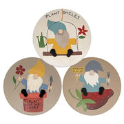 Gardening Gnome Plate (3 Count Assortment)