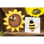 Sunflower With Bee Chunky Sitter