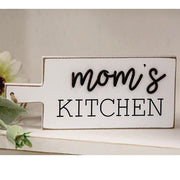 Distressed Mom's Kitchen Cutting Board Ornament