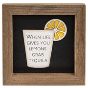 When Life Gives You Lemons Shadowbox Frame