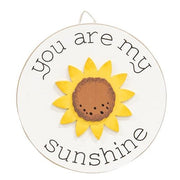You Are My Sunshine Mini Round Easel Sign  (2 Count Assortment)