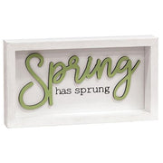 Spring Has Sprung Shadowbox Frame