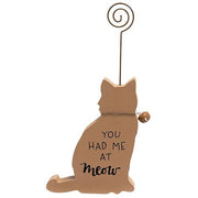 My Cat Has My Heart Photo Holder  (4 Count Assortment)