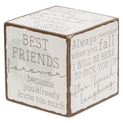 Best Friends Sayings Cube