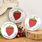 Life is Short Mini Round Easel Sign  (3 Count Assortment)