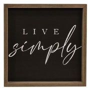 Live Simply Chalkboard Look Frame (2 Count Assortment)