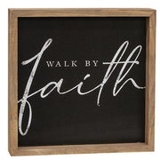 Faith Chalkboard Look Frame (2 Count Assortment)