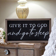 Give it to God and Go to Sleep Frame