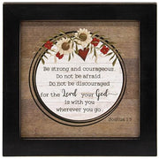 Christ Framed Sign  (3 Count Assortment)