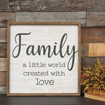 Family Framed Sign