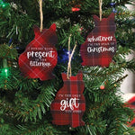 The Only Gift You Need Ornament  (3 Count Assortment)