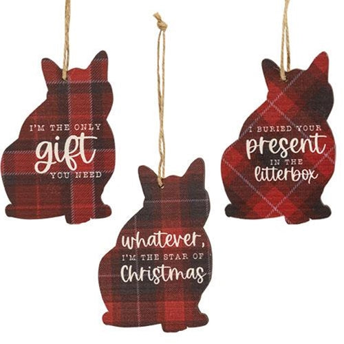 The Only Gift You Need Ornament  (3 Count Assortment)