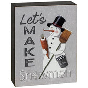 Make A Friend Today Box Sign  (3 Count Assortment)