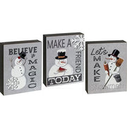 Make A Friend Today Box Sign  (3 Count Assortment)