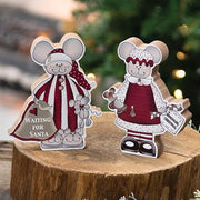 Waiting For Santa Chunky Mouse  (2 Count Assortment)
