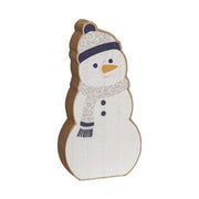 Icy Chunky Snowman Sitters (Set of 2)