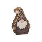 Cheetah Chunky Gnome Sitters (Set of 2)